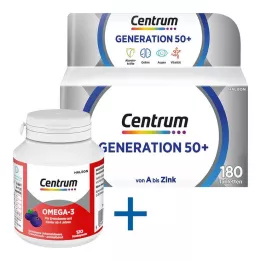 CENTRUM 50+ kartos planšetės, 180 vnt
