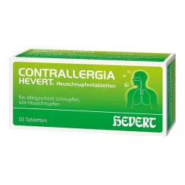 CONTRALLERGIA Hevert šienligės tabletės, 50 vnt