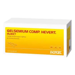 Gelsemium comp.Hevert injekt ampulės, 100X2 ml