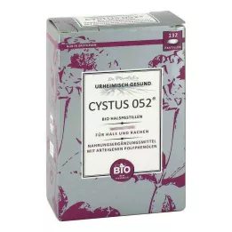 CYSTUS 052 Ekologiškos gerklės pastilės, 132 vnt