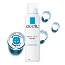 ROCHE-POSAY jautrios odos dezodorantas 48h purškalas, 150ml