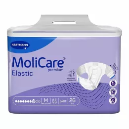 MOLICARE Premium Elastic Briefs 8 lašai dydis M, 26 vnt