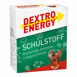 Dextro Energy Cola mokyklinės medžiagos tabletės, 50 g
