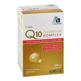 COENZYM Q10 100 mg kapsulės+vitaminai+mineralinės medžiagos, 120 vnt