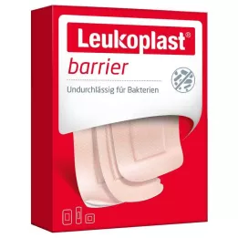 LEUKOPLAST barjerinės juostos 22x72mm/38x38mm/38x63mm, 20 vnt