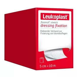 LEUKOPLAST Fixomull ruožas 5 cmx10 m, 1 vnt