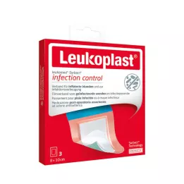 LEUKOPLAST Leukomed Sorbact sterilus 8x10 cm, 3 vnt