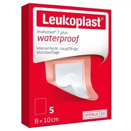 LEUKOPLAST Leukomed T Plus sterilus 8x10 cm, 5 vnt