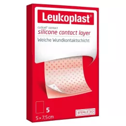 LEUKOPLAST Cuticell Contact sterilus 5x7,5 cm, 5 vnt