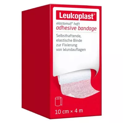 LEUKOPLAST Elastomull strypas Fixierb.elast.10 cmx4 m, 1 vnt