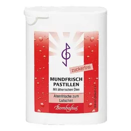 MUNDFRISCH Pastilės be cukraus, 35 g
