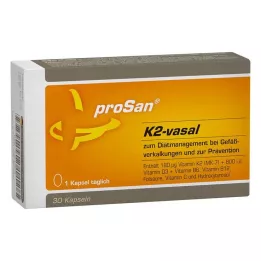 PROSAN K2-vazal minkštos kapsulės, 30 vnt