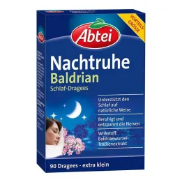 Abtei Nachtruhe Valerian migdomosios tabletės, 90 vnt