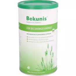 BEKUNIS Indijos psyllium lukštai, 250 g