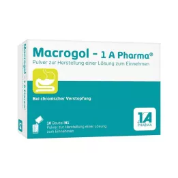 MACROGOL-1A Pharma Plv.z.Her.e.Lsg.z.Einnehmen, 10 vnt