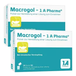 MACROGOL-1A Pharma Plv.z.Her.e.Lsg.z.Einmahlen, 100 vnt