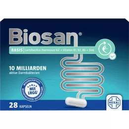 BIOSAN BASIS Kapsulės, 28 vnt