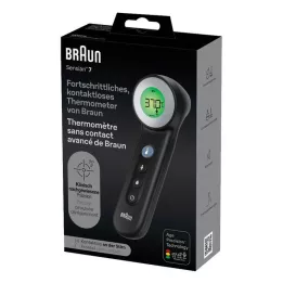 BRAUN BERÜHRUNGSFREI+Forehead Thermom.AgePrecis.black, 1 vnt
