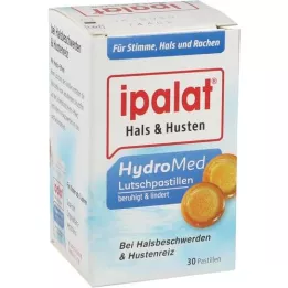 IPALAT Pastilės Hydro Med, 30 vnt