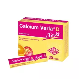 CALCIUM VERLA D tiesioginės granulės, 30 vnt