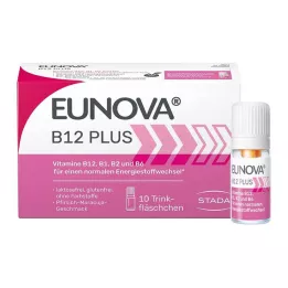 EUNOVA B12 Plus geriamasis butelis, 10X8 ml