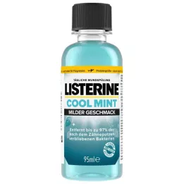 LISTERINE „Cool Mint“ švelnaus skonio burnos skalavimo skystis, 95 ml