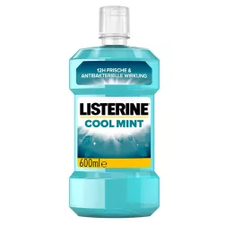 LISTERINE „Cool Mint“ burnos skalavimo skystis, 600 ml
