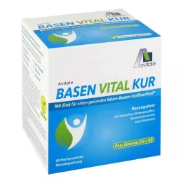 BASEN VITAL KUR plius vitamino D3+K2 milteliai, 60 vnt