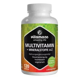 MULTIVITAMIN KAPSELN didelė dozė, 120 vnt