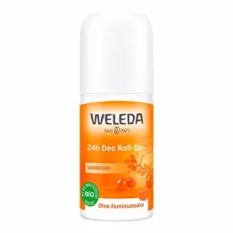 WELEDA Šaltalankių 24h dezodorantas Roll-on, 50 ml