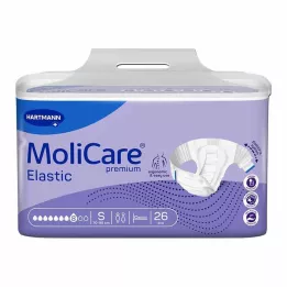 MOLICARE Premium Elastic Briefs 8 drops dydis S, 26 vnt