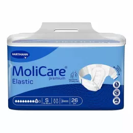 MOLICARE Premium Elastic Briefs 9 drops dydis S, 26 vnt