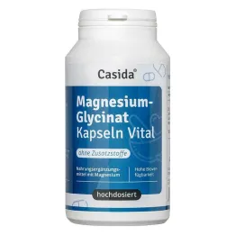 Magnio glicinato kapsulės Vital, 120 vnt