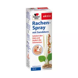 DOPPELHERZ Purškalas gerklei su šaltalankiu, 30 ml