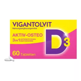 VIGANTOLVIT Vitaminas D3 K2 Kalcio plėvele dengtos tabletės, 60 vnt