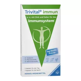 TRIVITAL imuninės kapsulės, 14 vnt