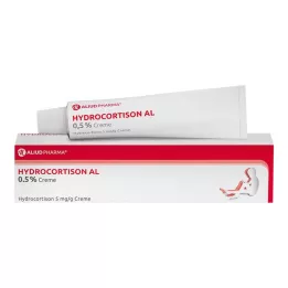 HYDROCORTISON AL 0,5 % grietinėlės, 15 g