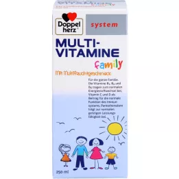 DOPPELHERZ Multi-Vitamins skystos šeimos sistema, 250 ml