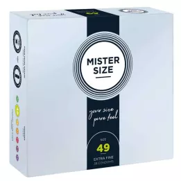 MISTER 49 dydžio prezervatyvai, 36 vnt