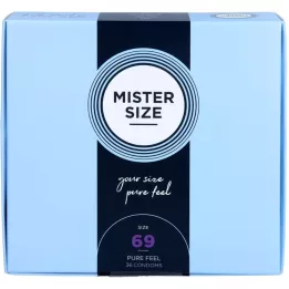 MISTER 69 dydžio prezervatyvai, 36 vnt