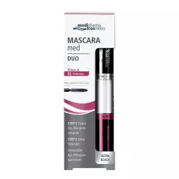 MASCARA med Duo Primer &amp; XL Tūris, 10 ml