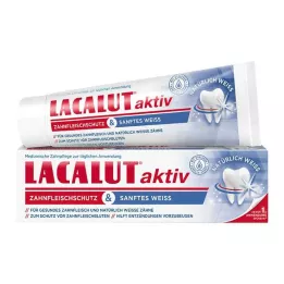 LACALUT aktyvi dantenų apsauga &amp; švelni balta dantų pasta, 75 ml