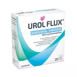UROL FLUX Paraudimo terapija 400,5 mg šnypščiosios tabletės, 20 vnt