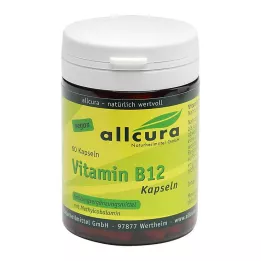 VITAMIN B12 KAPSULES, 60 vnt