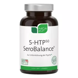 NICAPUR 5-HTP 50 SeroBalance kapsulių, 30 vnt