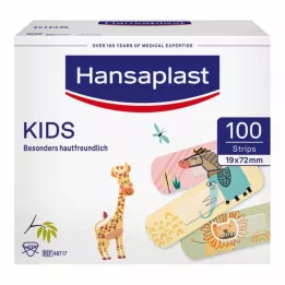 HANSAPLAST Gipso juostelės vaikams universalios, 100 vnt