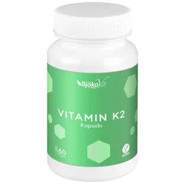 VITAMIN K2 MK7 all-trans vegan kapsulės, 60 vnt