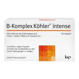 B-complex Köhler intensyvios kapsulės, 90 vnt
