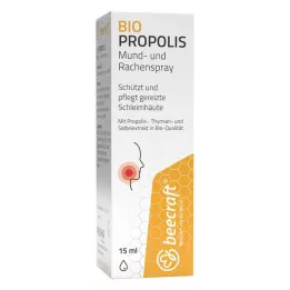 BEECRAFT Propolio purškalas burnai ir gerklei, 15 ml