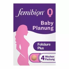FEMIBION 0 Kūdikių planavimo tablečių, 28 vnt